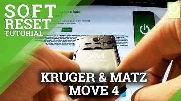 Remove Battery KRUGER & MATZ Move 4 - Soft Reset