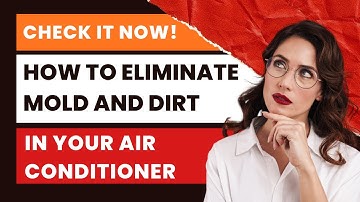 How to completely eliminate mold and dirt from your air conditioner.