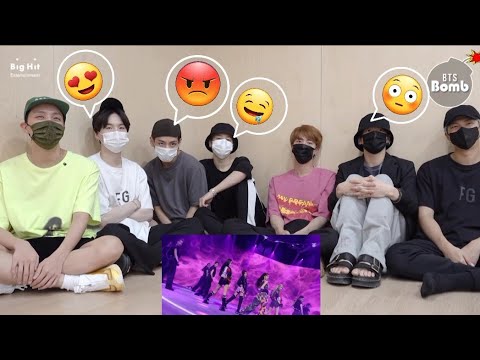 BTS Reaction To BLACKPINK Pink Venom DANCE PRACTICE