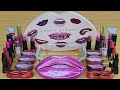 LIPSTICKS SLIME | Mixing makeup and glitter into Clear Slime | Satisfying Slime Videos 1080p