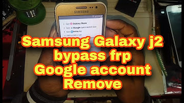 Samsung J2 Bypass Frp/Remove Google Account Lock New Method 2021