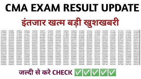CMA Result 2022|cma dec 2021 Result|cma inter result 2022|cma final result dec 2021|cma exam result