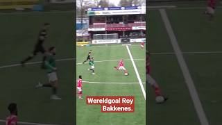 Wereldgoal Roy Bakkenes.