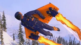 NEW ROCKET WINGSUITING! - STEEP XTREME DLC