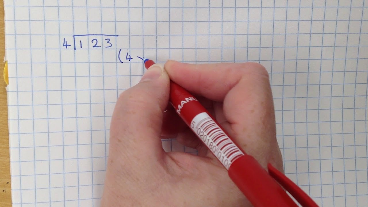 Year 5/6 Chunking (division) - YouTube