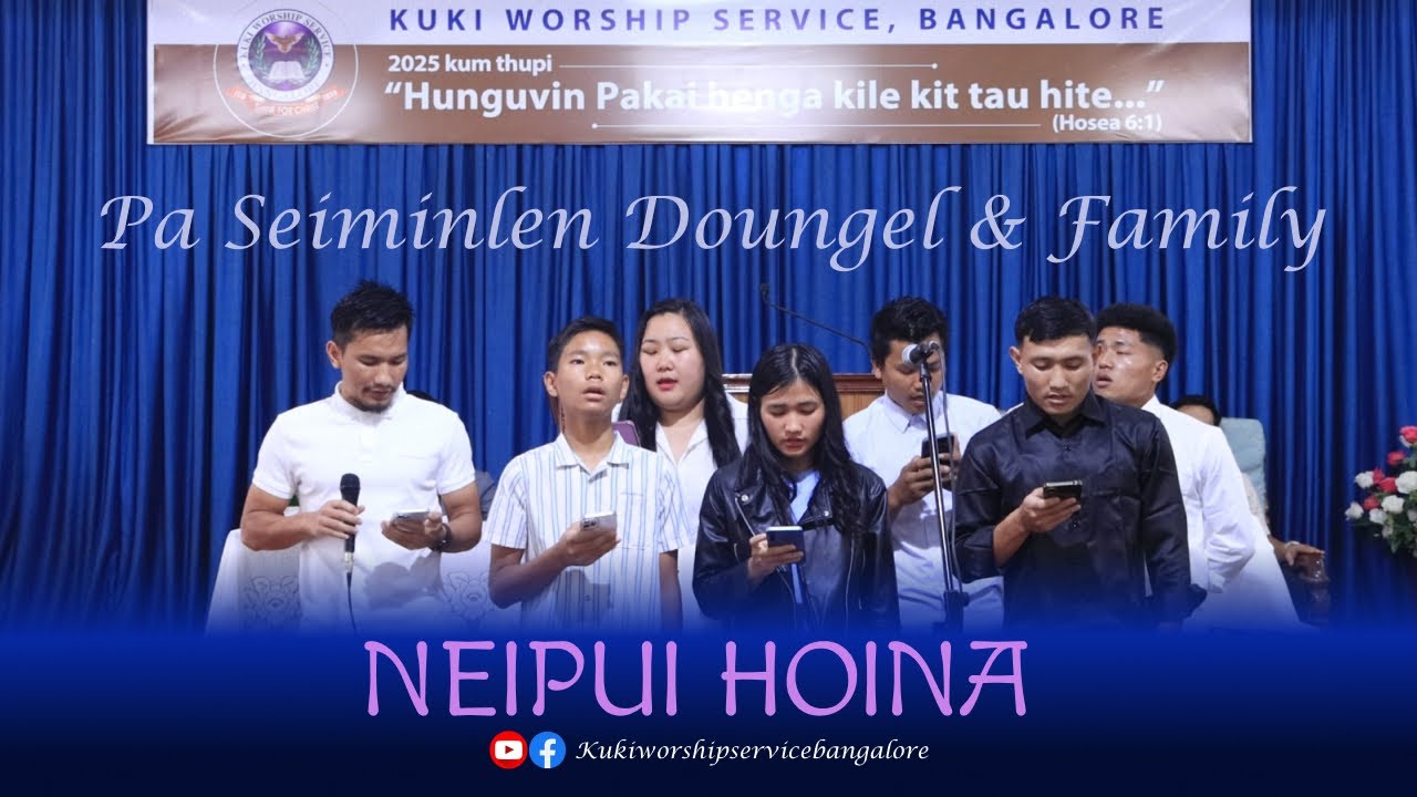 Praising the Lord with my family 🙏🏻 KWS Bangalore Sunday Service