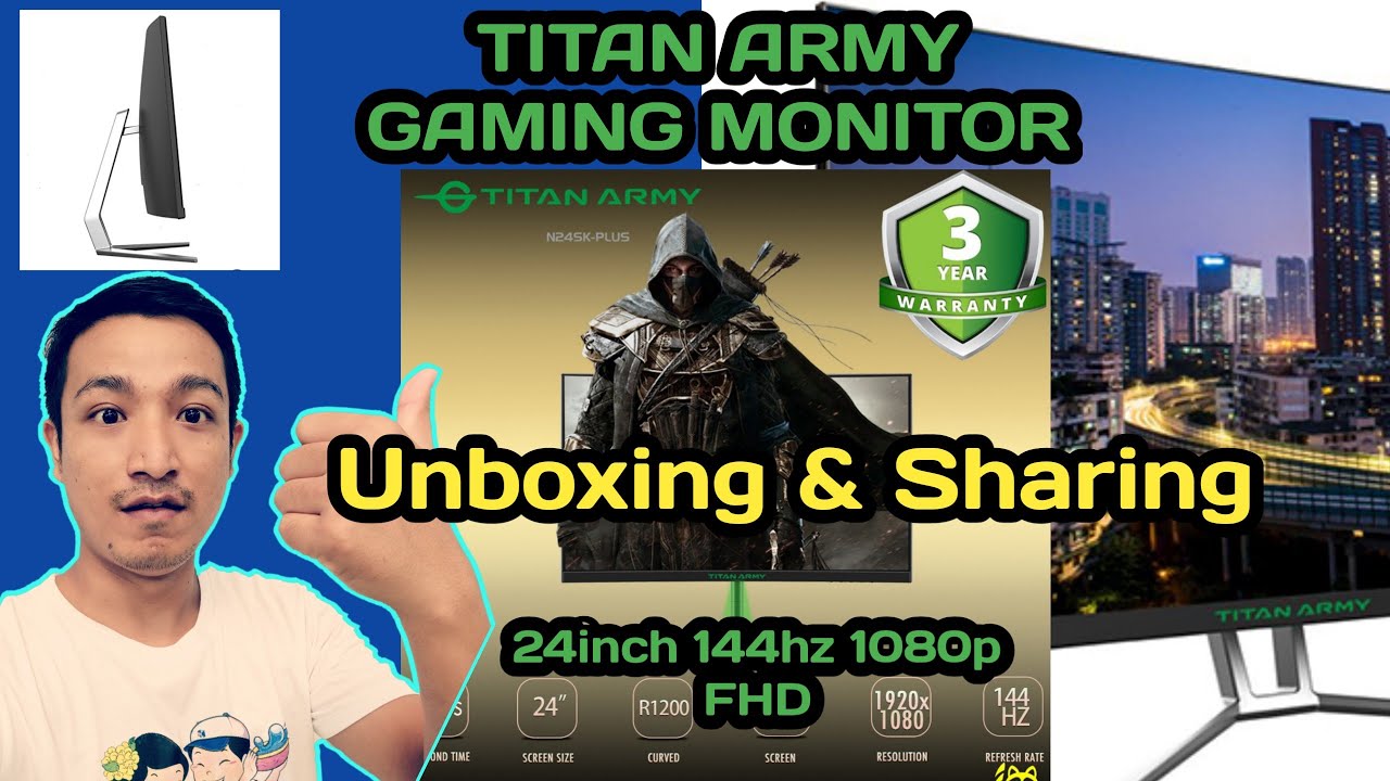 TITAN ARMY 24inch Gaming Monitor 