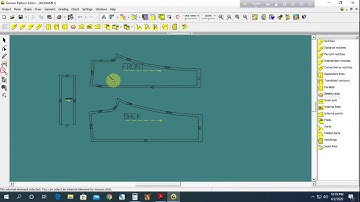 HOW TO MAKE LONG PANT TUTORIAL Gemini cad
