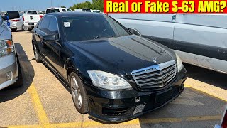 Repossessions are Going CRAZY! Fake Mercedes S63 AMG Cheap!