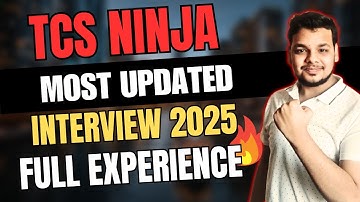 TCS Ninja Interview Experience 2025 | TCS Asked Project Questions And SQL in Ninja Interview
