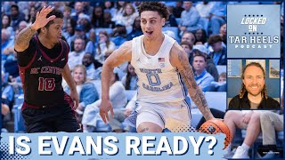 Uncs Kyan Evans Destroys Point Guard Doubters With 7 Ists 0 Turnovers Evans Is Tar Heels Pg