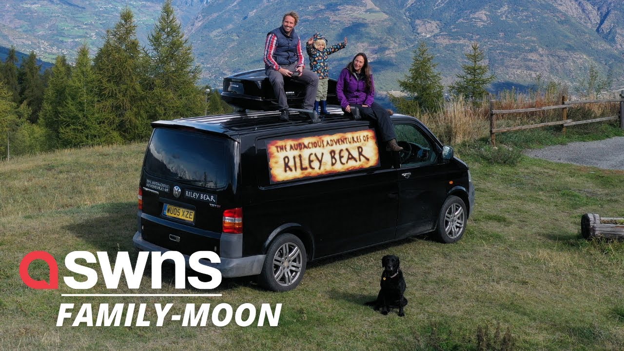 Newlywed UK couple travel the world with their son throughout the pandemic | SWNS