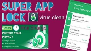 ✆ cleaner & antivirus max cleaner and app lock screenshot 2