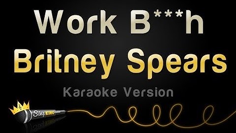 Work Bitch Karaoke version - Karaoke performance video thumbnail
