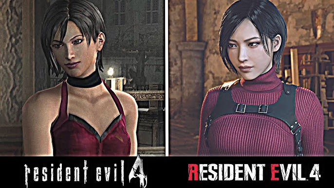 Ada Wong: Resident evil 4 vs Re 6 vs Re 2 remake comparison 