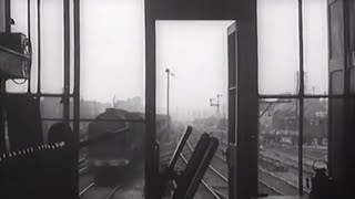 Vintage railway film  Night Mail  1936