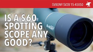 SVBony SV28 15-45x50 Spotting Scope Review screenshot 4