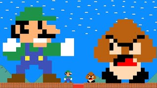 Luigi Vs Goomba The Slickness Of Super Mario