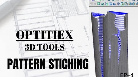 Master Optitex 3D.  Stich Pattern  . Learn optitex