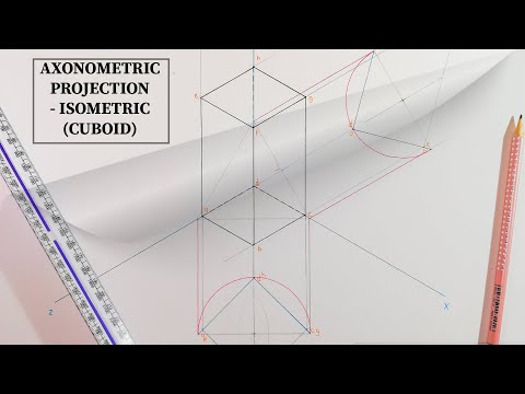 Video: Cum Se Construiește O Proiecție Axonometrică