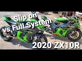 2020 ZX10R The Street Race King? Slip on vs Full Exhaust & ECU Flash Dyno Results- Moore Mafia