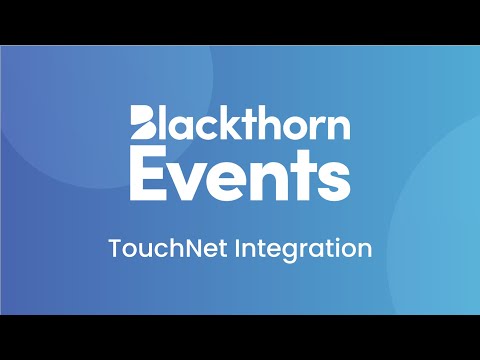 Blackthorn Events - TouchNet Integration