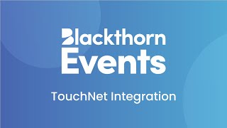 Blackthorn Events - TouchNet Integration screenshot 1