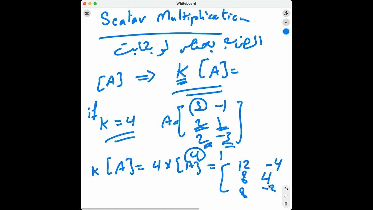 03 Matrices: Scalar Multiplication - YouTube