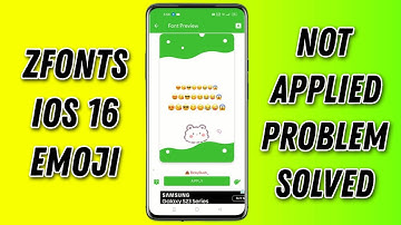 Zfont 3 IOS 16 Emoji Not Working Problem Solved