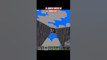 3+ Builds Hacks In Minecraft#minecraft#tutorial#builds#Gaming#shorts#shortfeed#redstone#memes