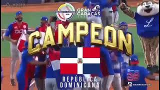 REPUBLICA DOMINICANA CAMPEONES