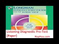 01 Longman Intro Listening Diagnostic Pre Test Paper 01 Longman Intro Listening Diagnostic Pre Test Paper