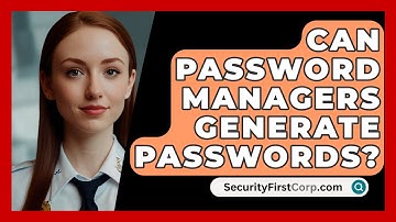 Can Password Managers Generate Passwords? - SecurityFirstCorp.com