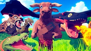 LAS AVENTURAS DE BULL EL MINOTAURO | TOTALLY ACCURATE BATTLE SIMULATOR