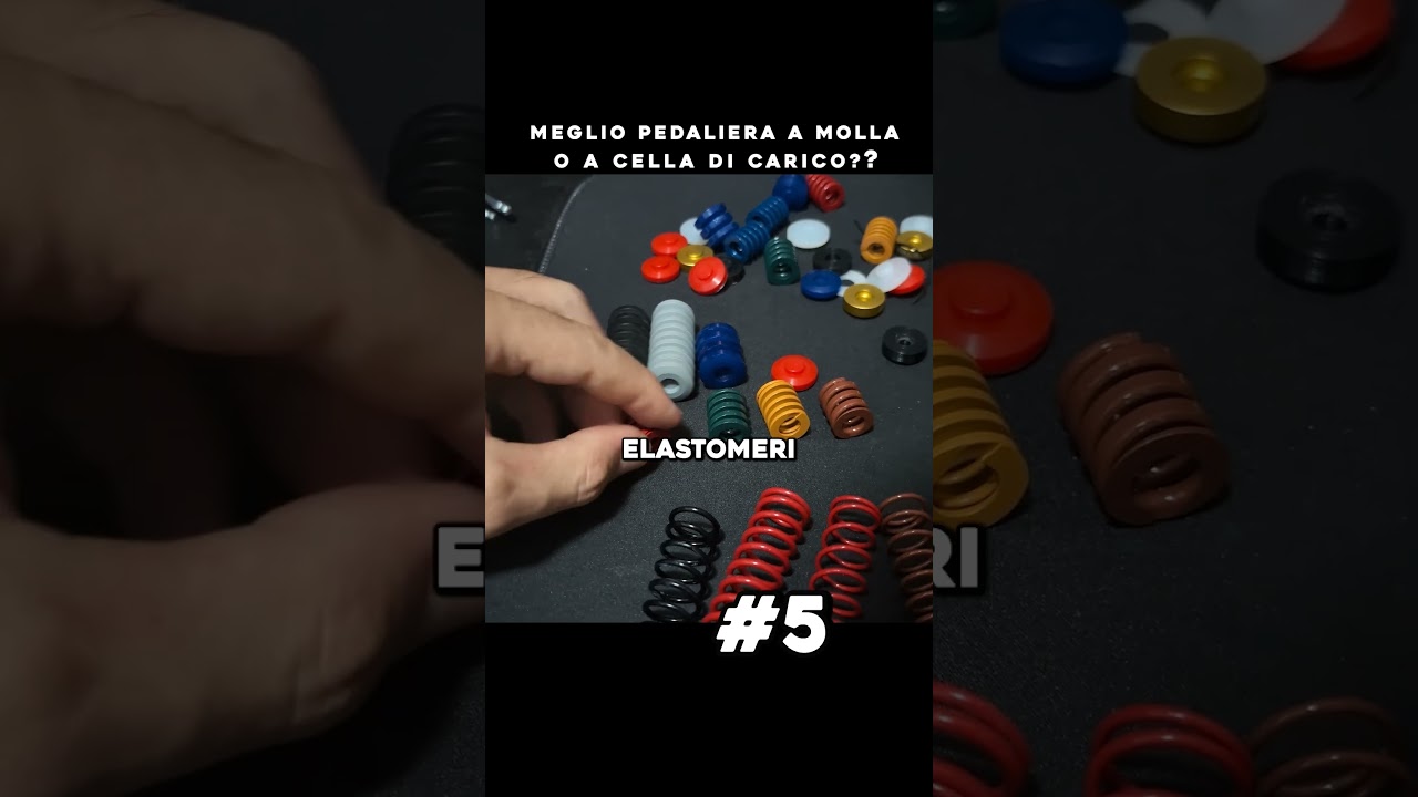 #5 MEGLIO PEDALIERA A MOLLA O CELLA DI CARICO?
