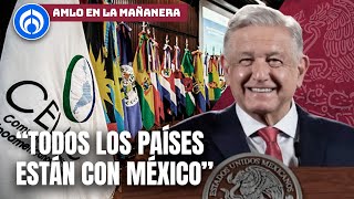 AMLO agradece a Honduras y Venezuela retirar embajadas de Ecuador