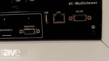 InfoComm 2016: tvONE Launches 1T-MV-8474 4KMultiviewer