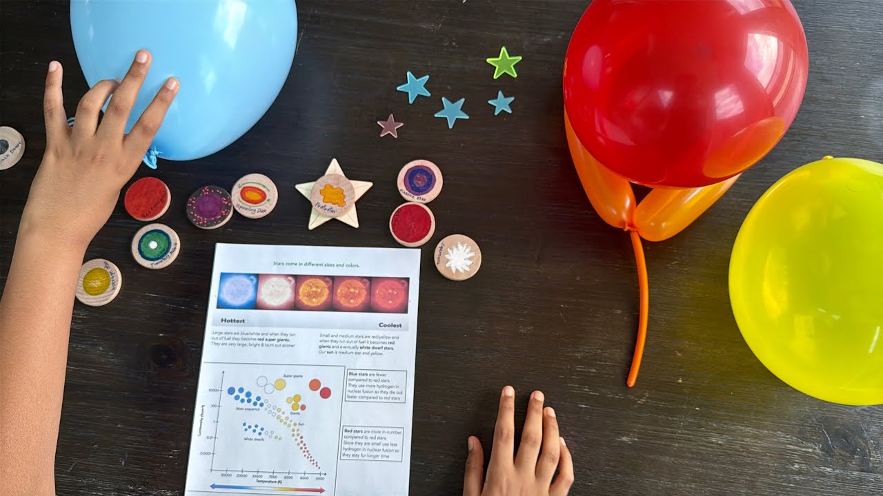 Stars come in different Sizes and Colors