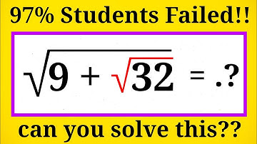 Germany | A very Nice square root algebra problem | maths Olympiad 