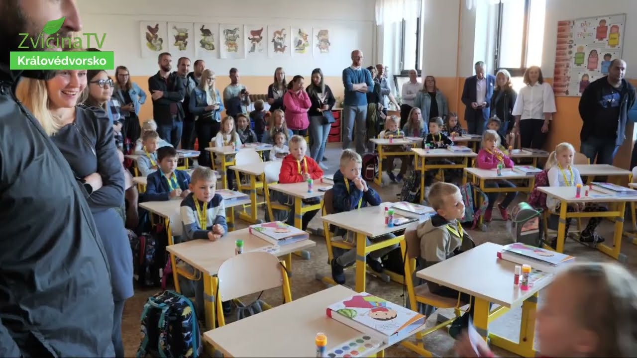 První den na ZŠ Schulzovy sady - školní rok 2023-24