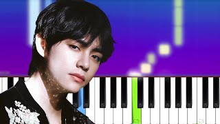 BTS - Blue & Grey  (Piano tutorial)