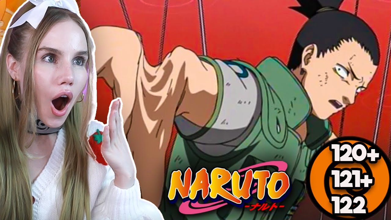 SHIKAMARU STARTS TO MELT?!| Naruto Ep. 120, 121,122 Reaction