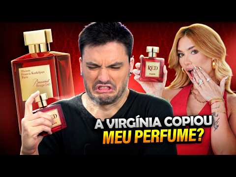 VIRGÍNIA COPIOU MEU PERFUME! É BOM? - Testando perfumes