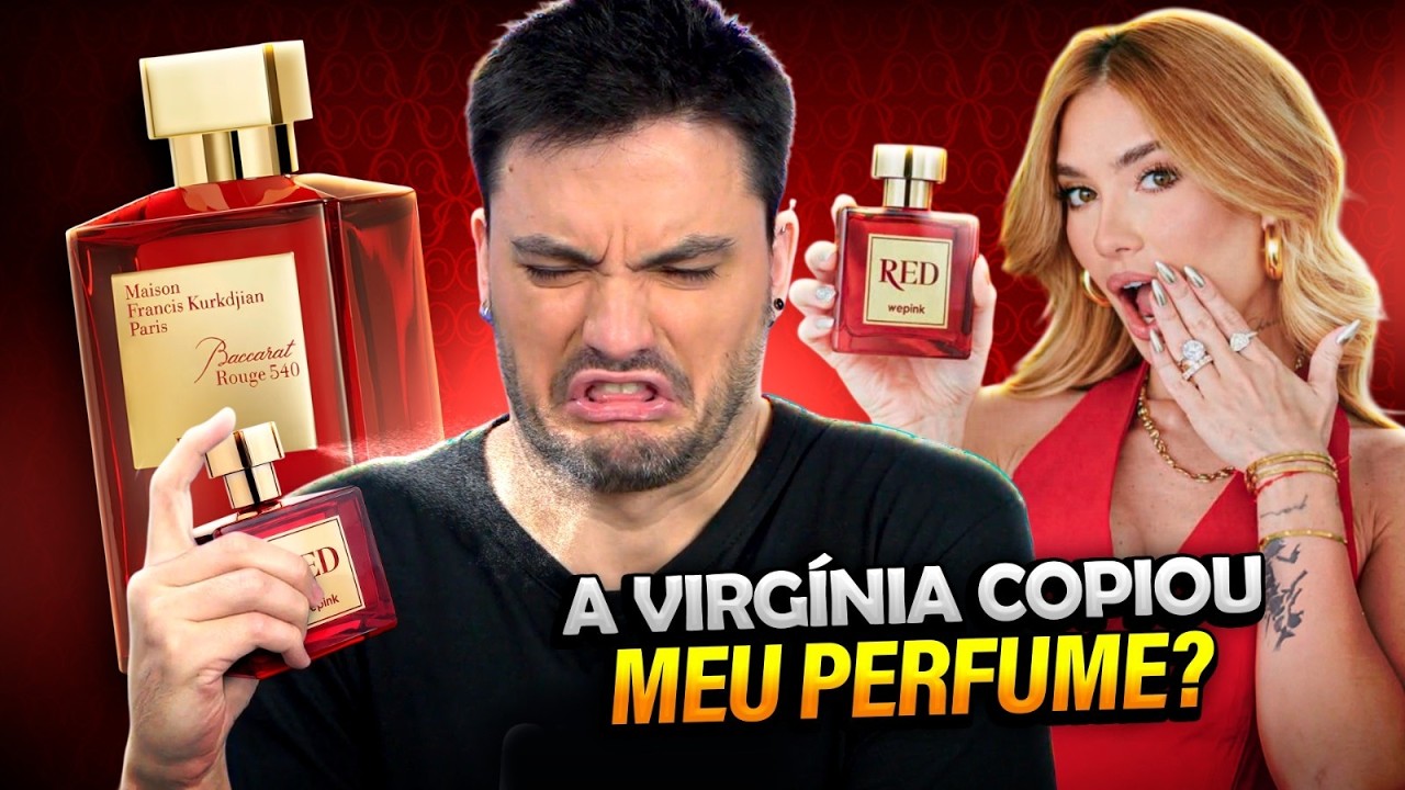 VIRGÍNIA COPIOU MEU PERFUME! É BOM? - Testando perfumes