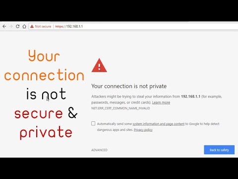 حل مشكلة Your Connection Is Not Secure Private Youtube