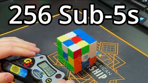 256 Sub-5 Rubik