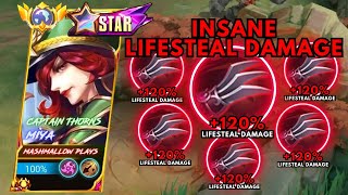 TOP 1 GLOBAL MIYA INSANE LIFESTEAL BUILD AUTO WIN STREAK │ BUILD TOP 1 GLOBAL MIYA ~ MLBB