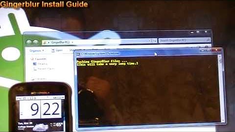 Motorola ATRIX 4G (How-To Install Gingerblur ROM)