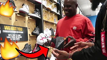 TAKING MY DAD SNEAKER SHOPPING! LOOKING FOR SOME HEAT! 'Jordans Played Out'