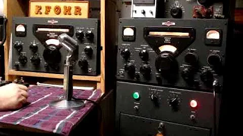 Collins 75A-4 KWS-1 Receiver Transmitter   Gold Dust Twins